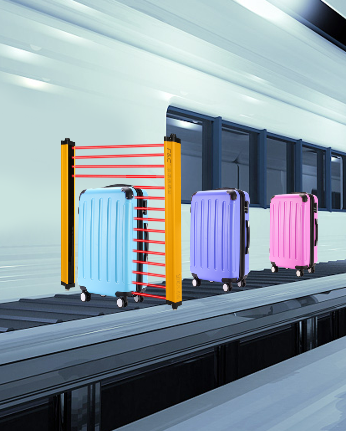 超薄型区域检测光幕