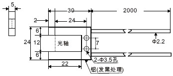 槽型光纤管传感器FFU712BC