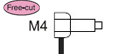 漫反射M4直角光纤管